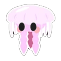 Jellyfish Sticker  - Ultra-Rare from Ocean Sticker Pack